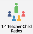 Teacher-child ratio icon